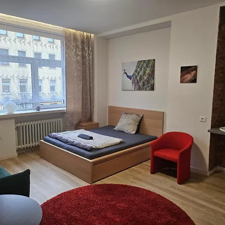 Kauno Apartamentai Big King Size Bed Kaunas