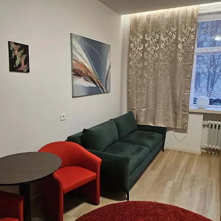 Kauno Apartamentai Big King Size Bed Apartment Kaunas