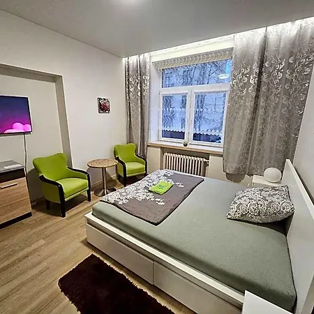 Apartament Kauno Apartamentai Big King Size Bed *