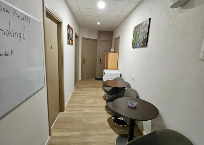 Appartement Kauno Apartamentai Big King Size Bed *