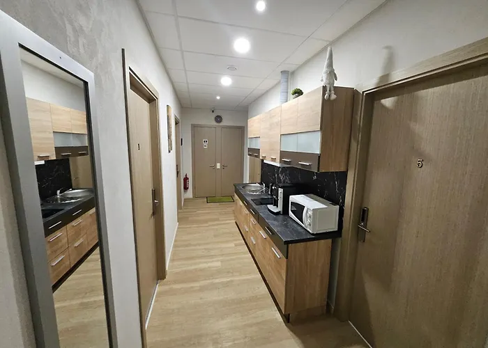 Kauno Apartamentai Big King Size Bed *