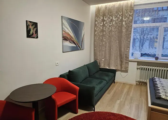 Kauno Apartamentai Big King Size Bed Appartement Kaunas